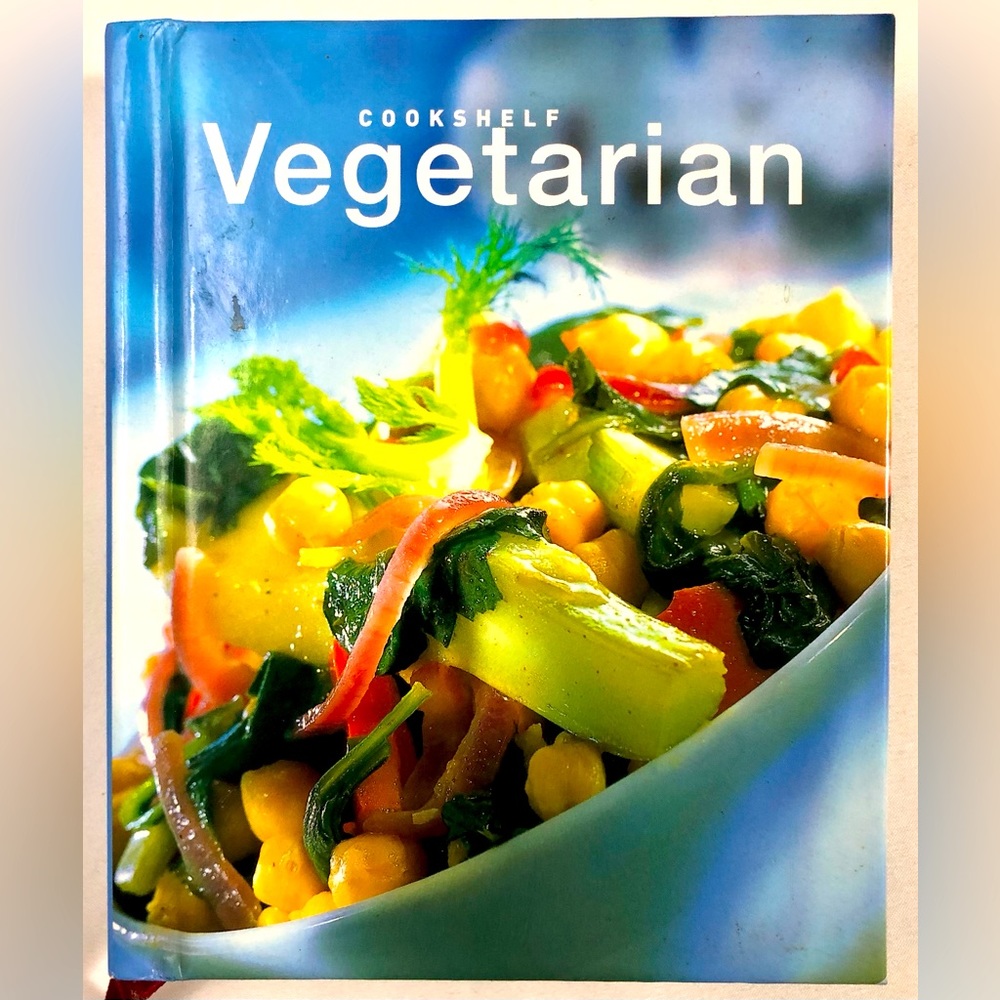 Cookshelf Vegetarian Hardcover Jenny Stacey Y2K Over 100 Recipes Apartment Size